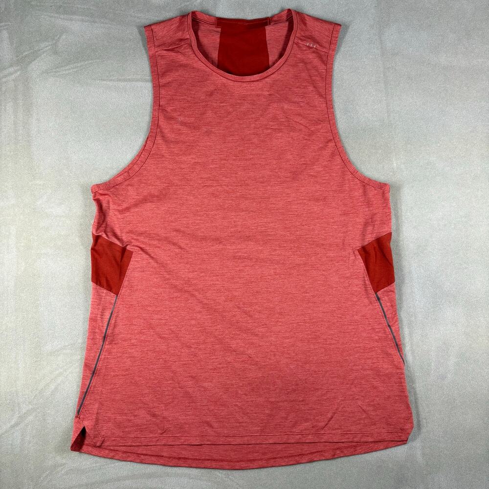 Lululemon Tank Top Womens M Pink Athletic Running Workout Sleeveless Shirt